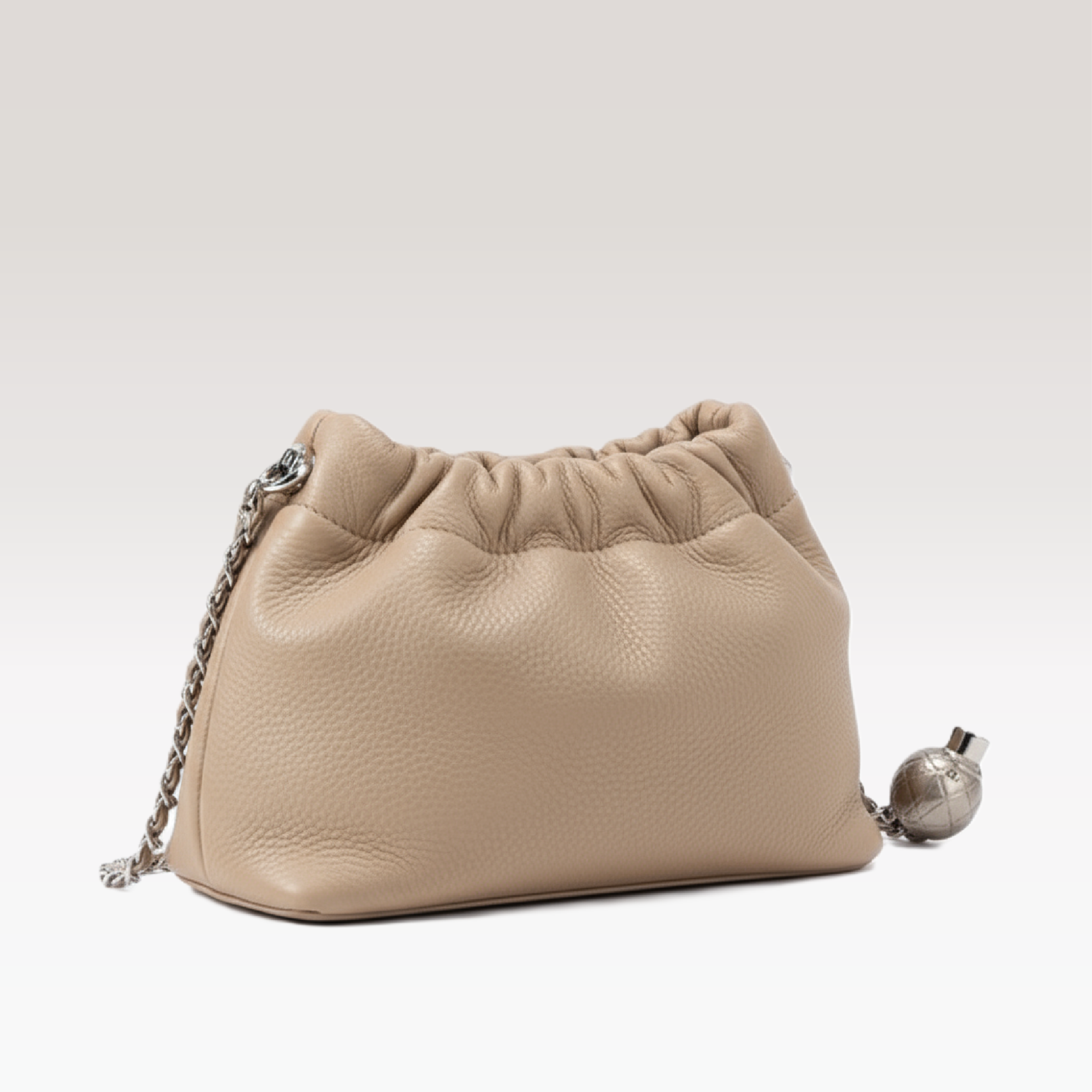 ARCANGELLIS_Lumielle_mini_vegan_leather_crossbody_bag_in_Beige_-_Side_View