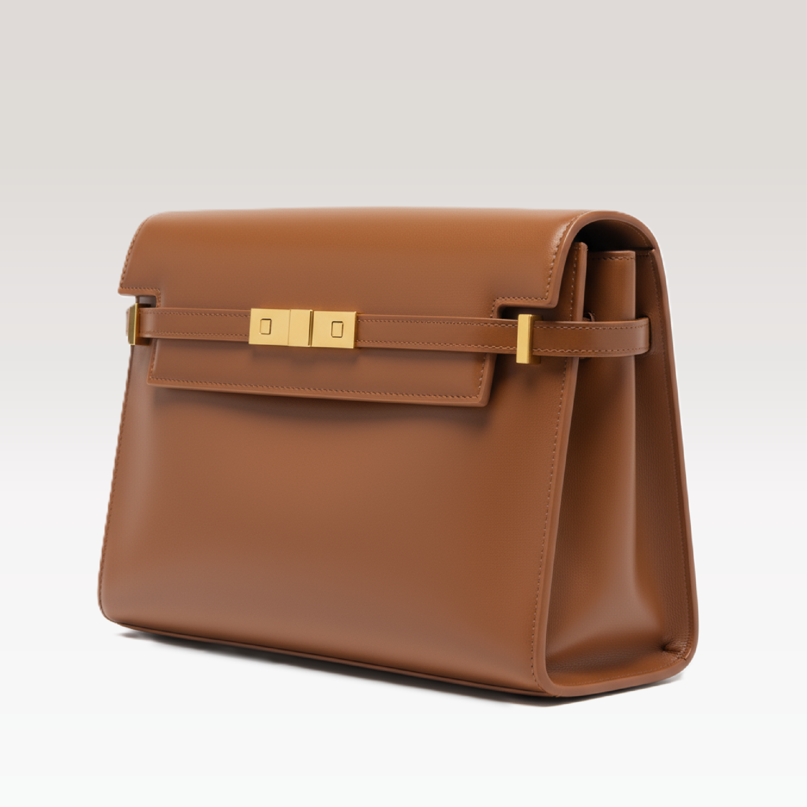 ARCANGELLIS_Seraphielle_calfskin_bag_in_Camel_-_Side_View