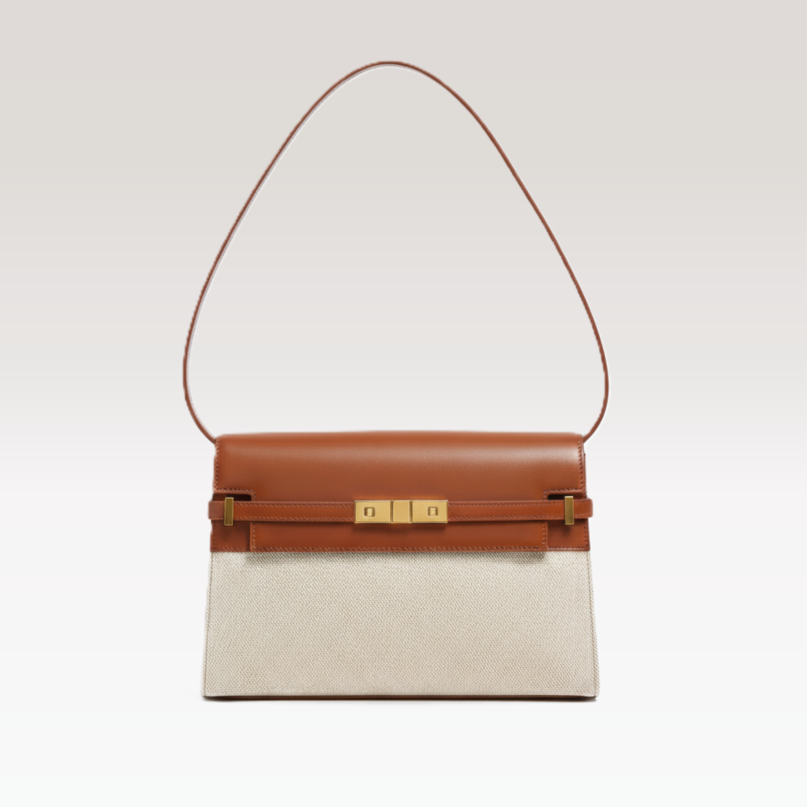 ARCANGELLIS_Seraphielle_calfskin_bag_in_Canvas_brown_